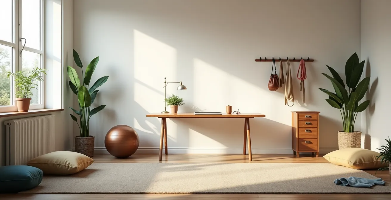 Ambiente domestico progettato per incoraggiare il movimento naturale e l'attività fisica